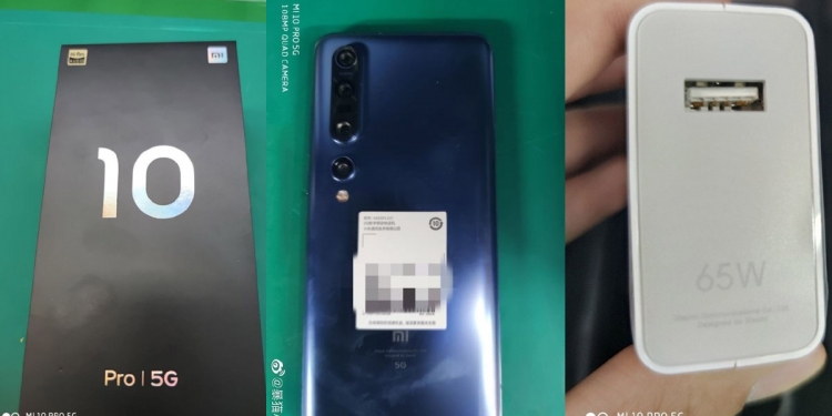 Gambaran ini dedah banyak maklumat berkenaan Mi 10 Pro 5G
