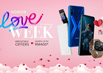 Honor meraikan bulan cinta dengan tawaran berkembar dan promosi hebat