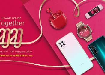 Promosi kasih sayang serendah RM2.14 dari Huawei selama 4 hari