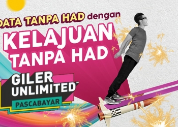 Pelan tanpa had kuota U Mobile GX68, ada kuota 50GB sebulan?