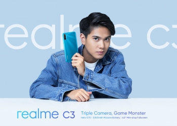 Realme C3 dengan tiga kamera dan pengimbas capjari kian menghampiri Malaysia