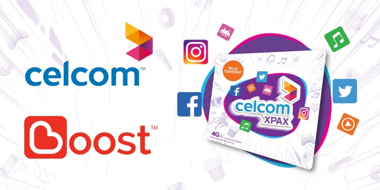 Pengguna Celcom dan Xpax boleh nikmati cashback menerusi eWallet Boost