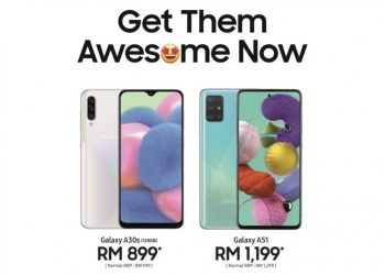 Galaxy A51 dan A30s Terima Rebat Lumayan RM100