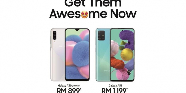 Galaxy A51 dan A30s Terima Rebat Lumayan RM100