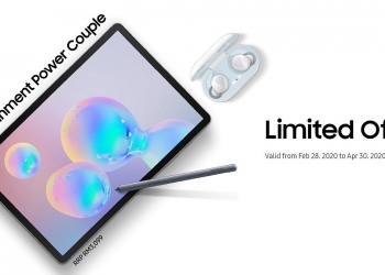 Samsung Kepilkan Galaxy Buds Bersama Setiap Pembelian Galaxy Tab S6 Dalam Promosi Terhad Ini