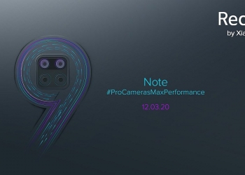 Redmi Note 9 akan tiba minggu ini dengan kamera empat segi