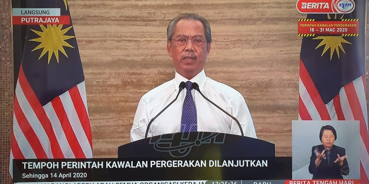 Perintah Kawalan Pergerakan (PKP) dilanjutkan sehingga 14 April