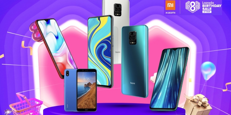 Telefon Xiaomi serendah RM299 hanya di ulangtahun ke-8 Lazada