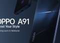 Oppo A91 dilancar 18 Mac dan dijual secara ekslusif di Lazada