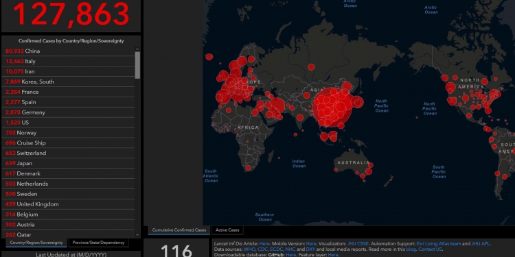 Jaga-jaga, peta Covid-19 ini mencuri data peribadi.