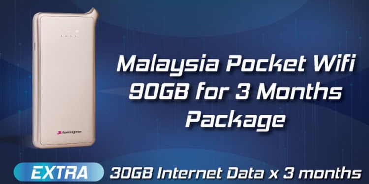 Wifi Poket dengan liputan paling baik di Malaysia, tawar sehingga 30GB data percuma