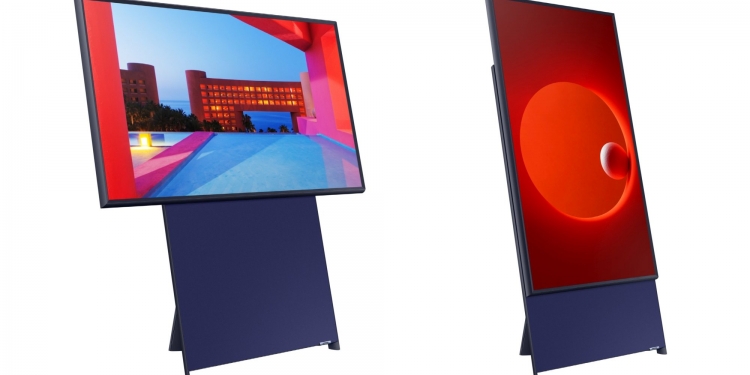 TV Samsung The Sero boleh menegak dan melintang seperti telefon pintar