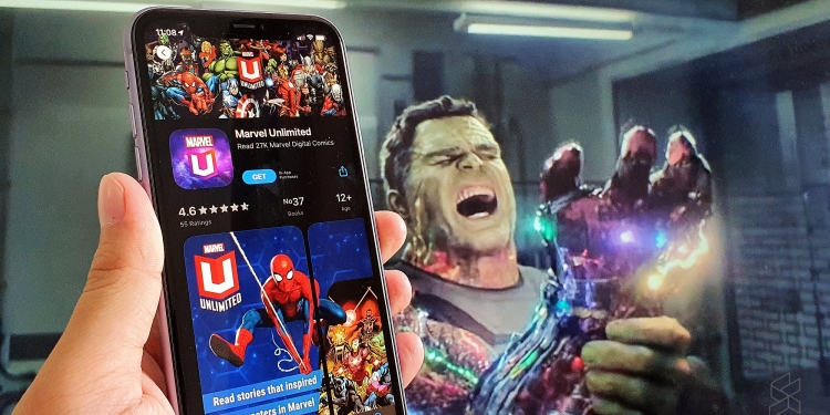 Banyak komik Marvel seperti Avengers dan Spider Man boleh dibaca percuma di Marvel Unlimited