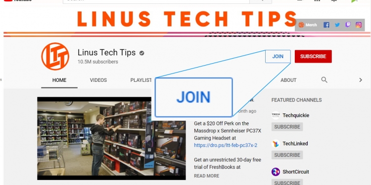 YouTube Join boleh dilanggan di Malaysia, penonton boleh beri sokongan terus kepada pencipta kandungan