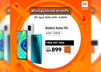 Promosi membeli-belah atas talian Xiaomi hanya hari ini