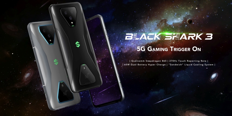Black Shark 3 berkuasa Snapdragon 865 5G ada banyak diskaun di hari pertama jualan
