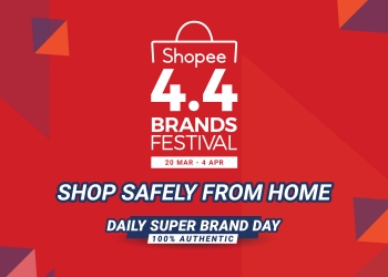 4.4 Shopee Brands Festival tawarkan promosi aksesori dan gajet pada harga serendah RM 29.