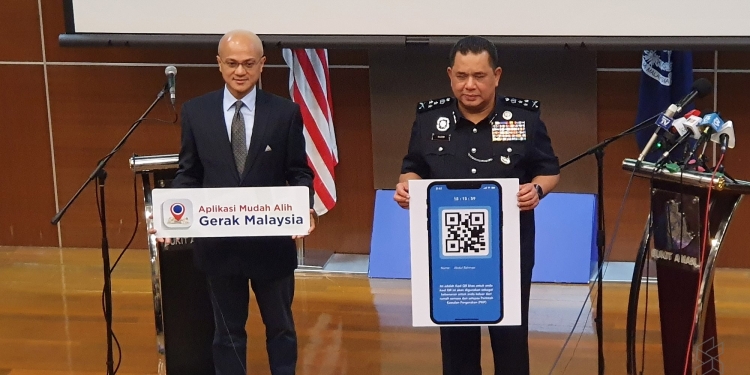 PKP: Pergerakan rentas negeri kini wajib mohon di Gerak Malaysia dan dapatkan kod QR