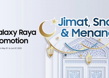 Peraduan Samsung Jimat, Snap & Menang, peluang menangi TV QLED 65″ baru sempena Aidilfitri
