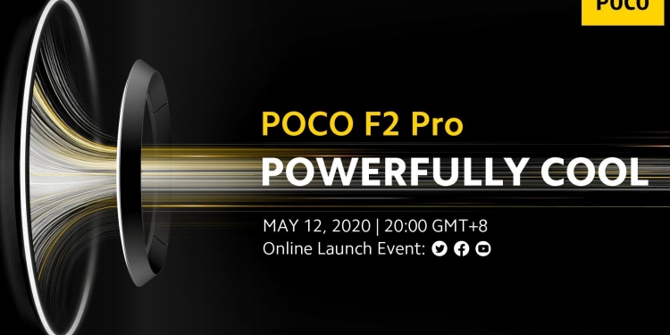 Tonton pelancaran Poco F2 Pro malam ini di sini