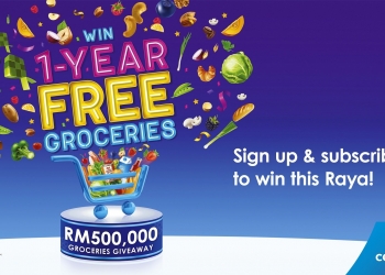 Menangi belanja rumah setahun bernilai RM12,000 dalam pertandingan Hari Raya Celcom