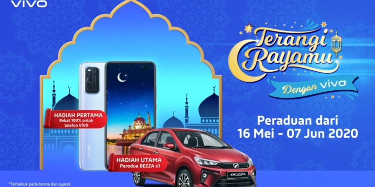 Vivo sediakan hadiah utama Perodua Bezza untuk pembeli bertuah