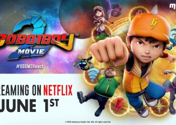 Boboiboy Movie 2 akan beraksi 7 minit lebih lama di Netflix bermula 1 Jun