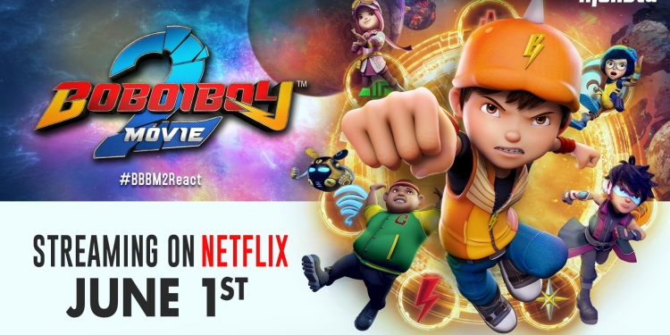 Boboiboy Movie 2 akan beraksi 7 minit lebih lama di Netflix bermula 1 Jun