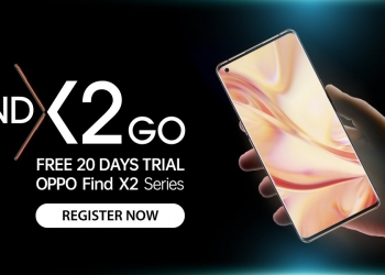 Anda boleh pandu uji Oppo Find X2 Pro selama lebih 2 minggu sebelum belinya melalui kempen ini
