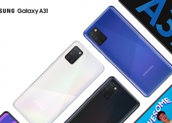 Galaxy A31 dikesan mula dijual pada harga RM1,099