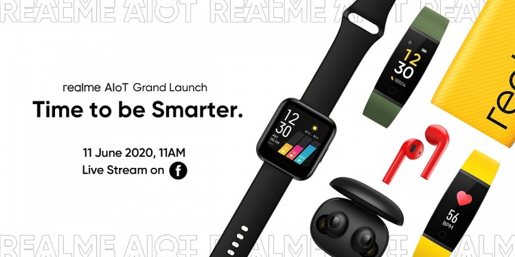 Realme Watch akan tiba di Malaysia pada 11 Jun bersama beberapa aksesori lain