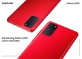 Merah menyala pilihan warna terbaru di Galaxy S20+
