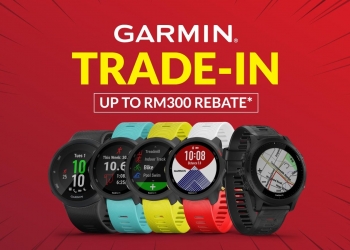 Tukar beli jam lama kepada jam pintar Garmin Forerunner sambil menderma ke badan kebajikan