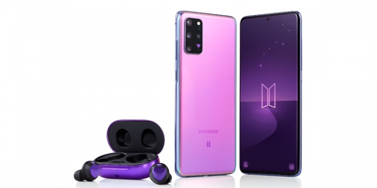 Malaysia boleh menempah edisi khas Samsung Galaxy S20+ BTS dan Galaxy Buds+ BTS