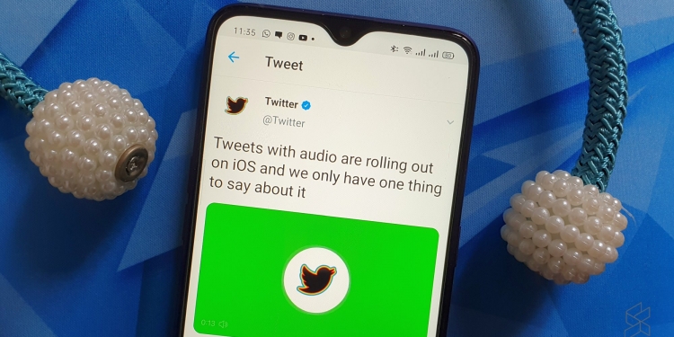 Twitter sedang cuba fungsi baharu yang bolehkan audio jadi kandungan dalam status