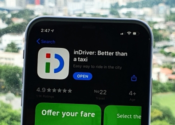 Memandu e-hailing dengan InDriver adalah melanggar undang-undang dan merbahaya
