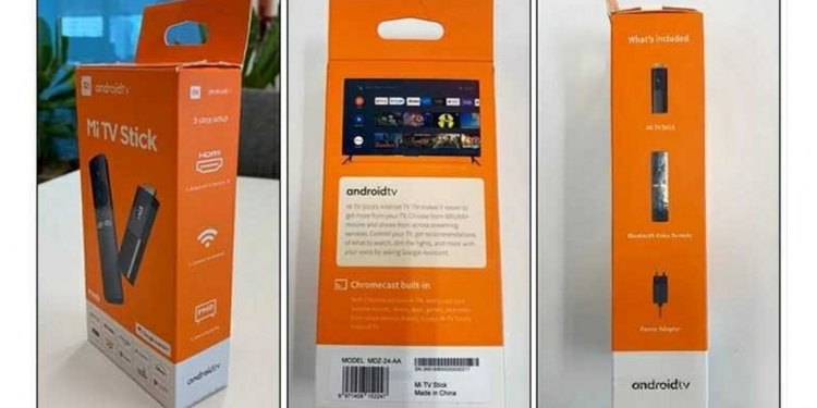 Android TV bersaiz pemacu kilat Mi TV Stick muncul seketika di AliExpress & Gearbest