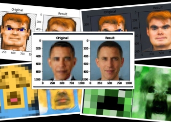 A.I ini boleh teka wajah disebalik imej pixelated macam cerita Sci-Fi