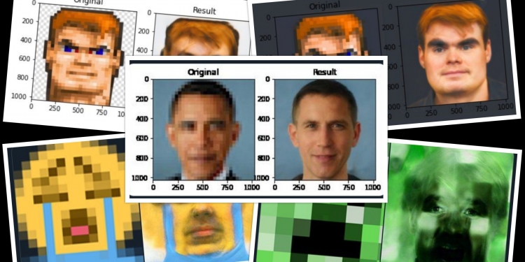 A.I ini boleh teka wajah disebalik imej pixelated macam cerita Sci-Fi