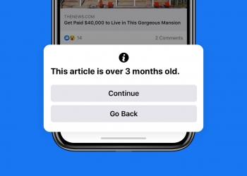 Facebook akan papar notis peringatan jika pengguna cuba ‘share’ berita lama