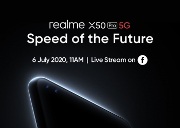 Peranti 5G pertama Realme akan dilancar di Malaysia minggu hadapan