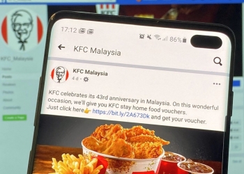 PKM: Jangan terpedaya dengan baucar KFC percuma di Facebook