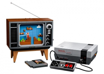 Set Lego Nintendo ini ada TV dengan paparan bergerak