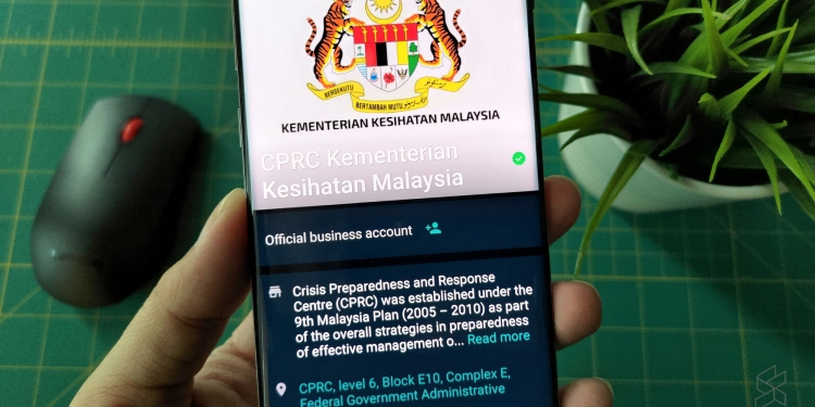 Maklumat terkini COVID-19 boleh didapati di WhatsApp KKM