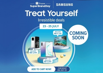 PROMO: Diskaun RM 1,000 untuk Galaxy S20 Ultra 5G sempena hari Samsung di Shopee