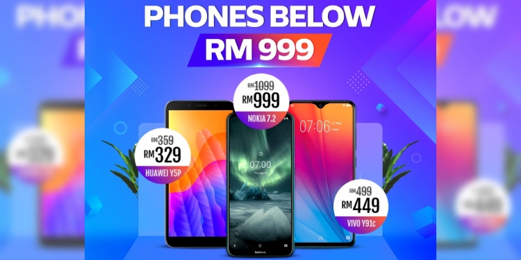 PROMO: Banyak telefon turun harga bawah RM1,000 di Shopee pada 23 Julai