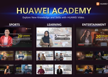 Huawei Academy ada sediakan kelas dan kursus dalam talian percuma