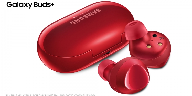 Samsung Galaxy Buds+ kini ada warna merah