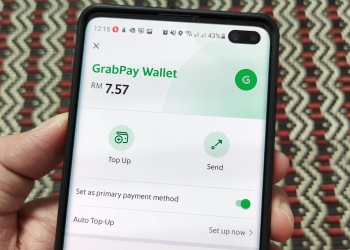 Grab naikkan had terendah tambah nilai perbankan online kepada RM50