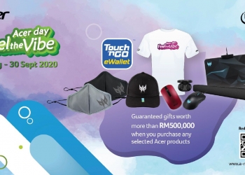 Sertai sambutan Hari Acer ‘Feel The Vibe’ untuk menang hadiah bernilai lebih RM500,000